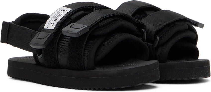 Suicoke Kids Black Moto Sandals - Picture 2