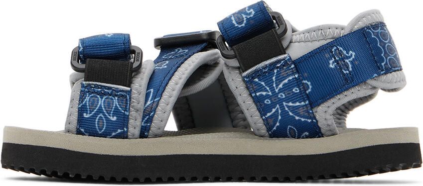 Suicoke Kids Navy & Gray Kisee Sandals - Picture 2