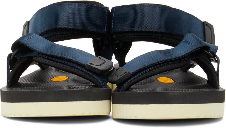 Suicoke Navy & Black DEPA-V2 Sandals - Picture 2