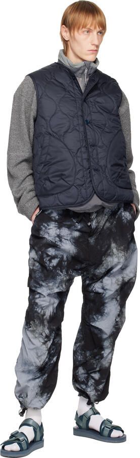 Suicoke Navy & Gray KISEE-V Sandals - Picture 4