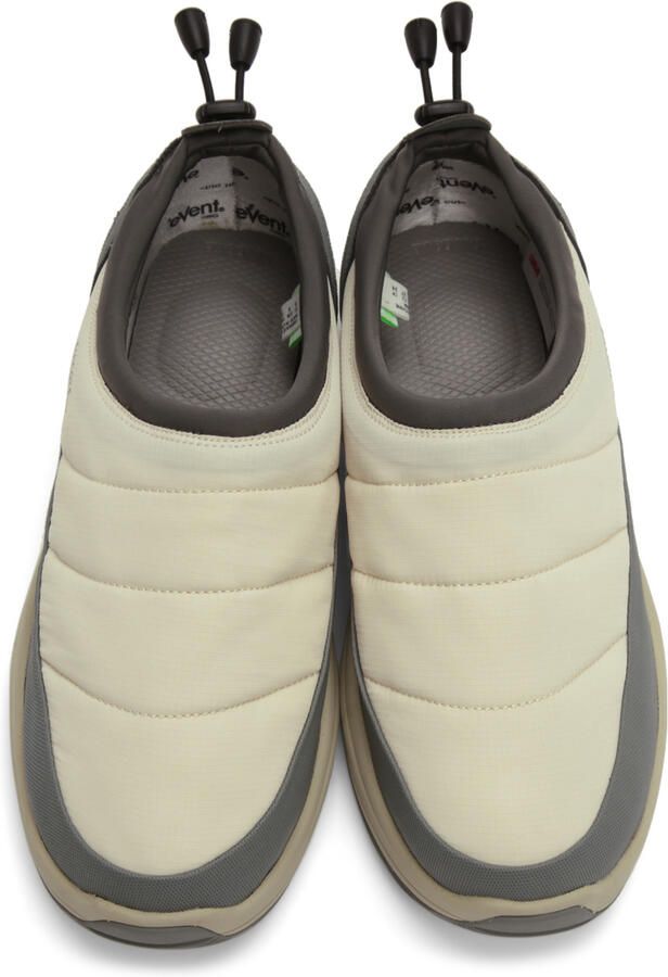 Suicoke SSENSE Exclusive Off-White PEPPER-Evab Loafers