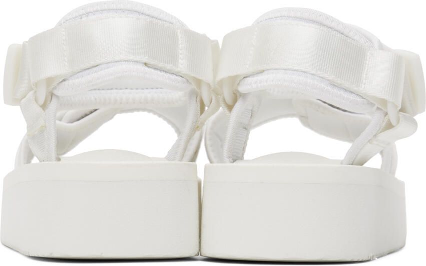 Suicoke White CEL-PO Sandals