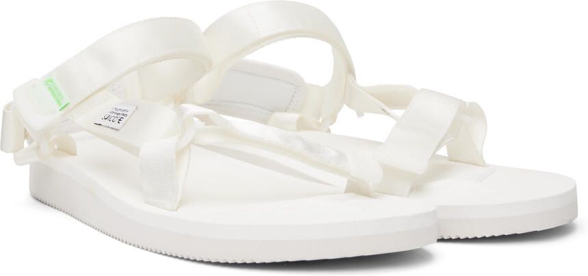 Suicoke White DEPA-Cab Sandals