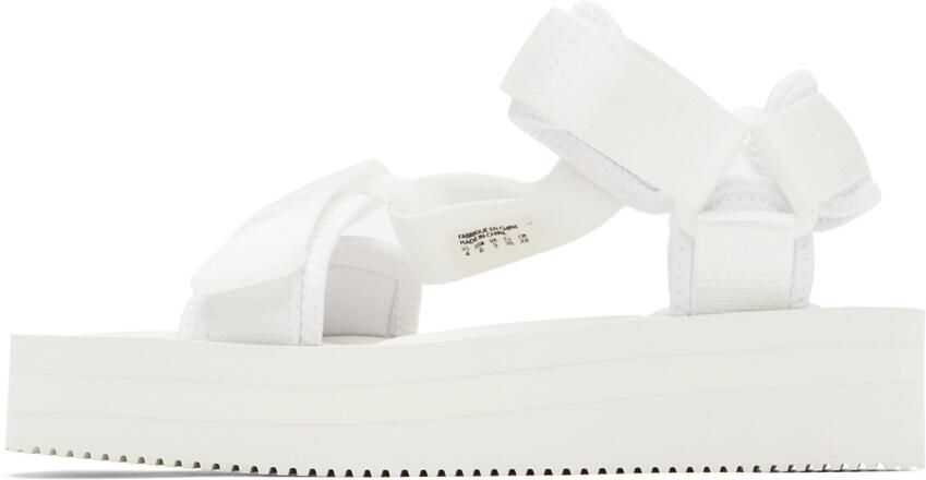 Suicoke White DEPA-V2PO Sandals - Picture 3