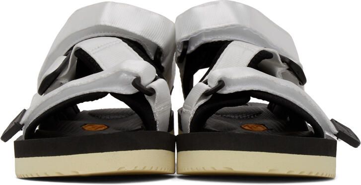 Suicoke White KISEE-V Sandals - Picture 3