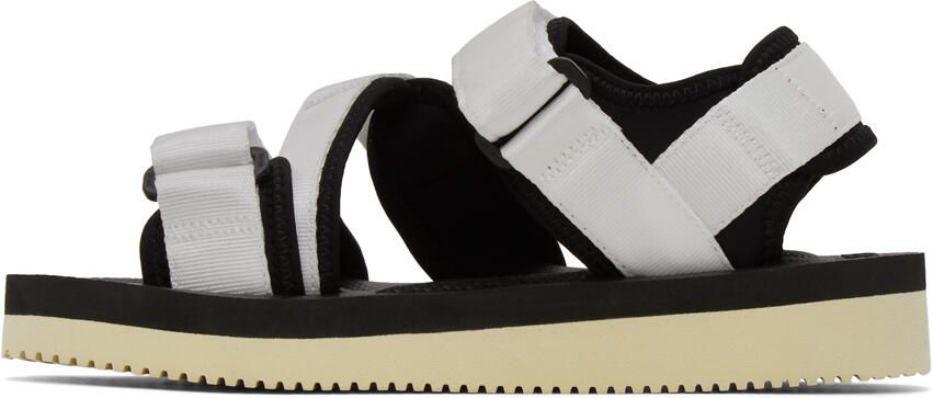 Suicoke White KISEE-V Sandals - Picture 2