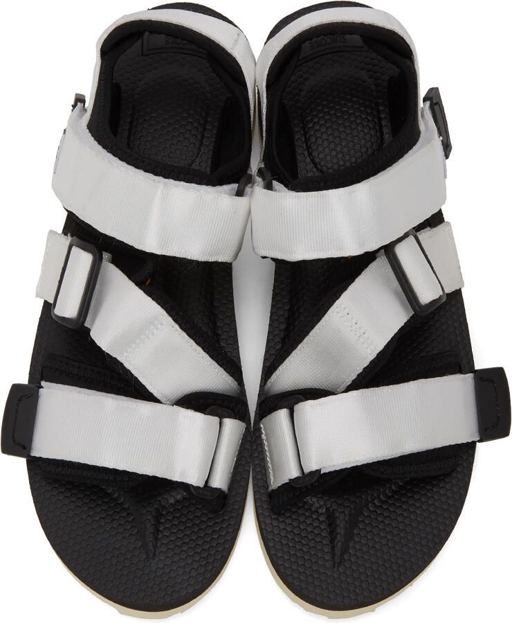 Suicoke White KISEE-V Sandals