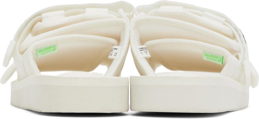 Suicoke White MOTO-Cab Sandals