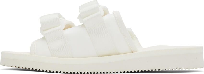 Suicoke White MOTO-Cab Sandals - Picture 7