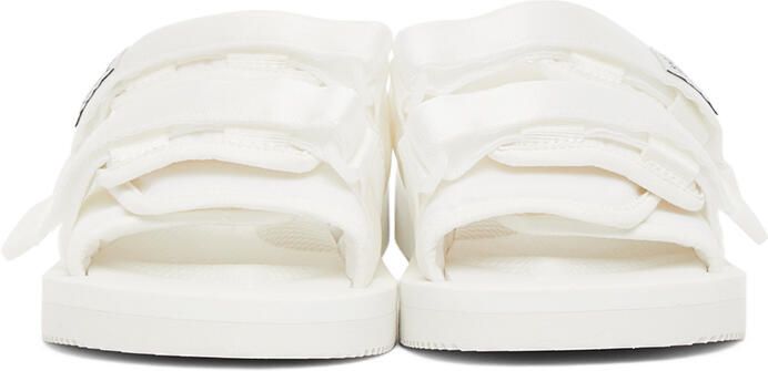 Suicoke White MOTO-CAB Sandals - Picture 3