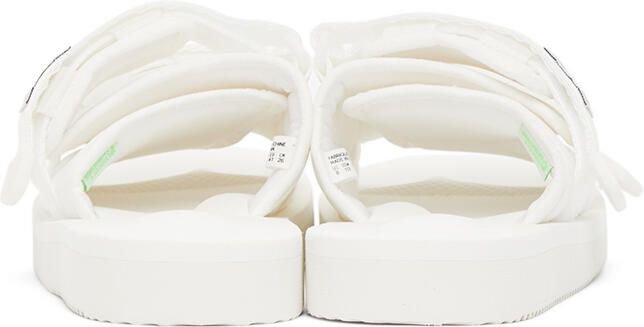 Suicoke White MOTO-CAB Sandals - Picture 4