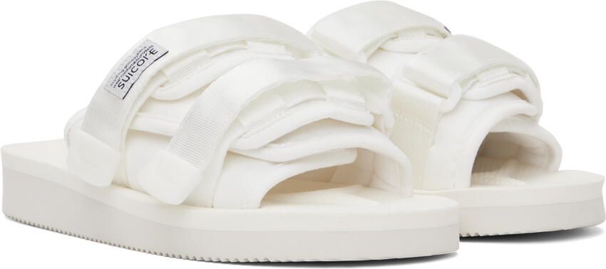 Suicoke White MOTO-Cab Sandals - Picture 2