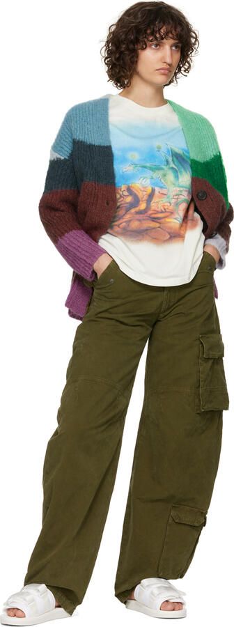 Suicoke White MOTO-Cab Sandals - Picture 4