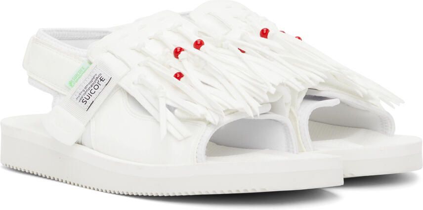 Suicoke White WAS-4ab Sandals - Picture 2