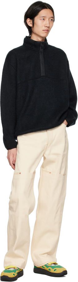 Suicoke Yellow & Green AKK-ab Sneakers - Picture 4