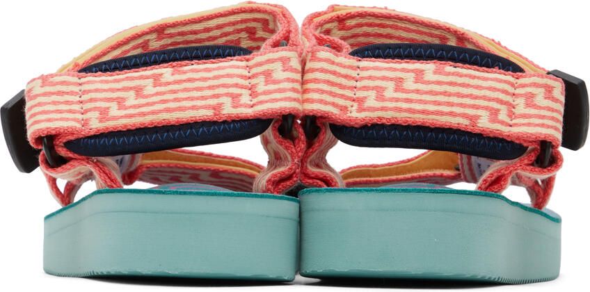 Suicoke Yellow & Pink DEPA-JC01 Sandals - Picture 2