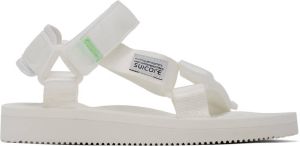 Suicoke White DEPA-CAB Sandals