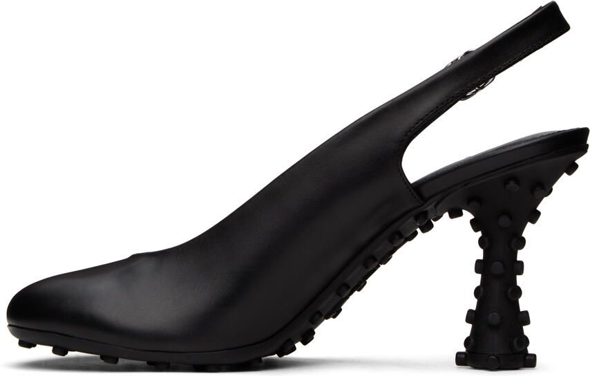 SUNNEI Black 1000CHIODI Heels - Picture 3