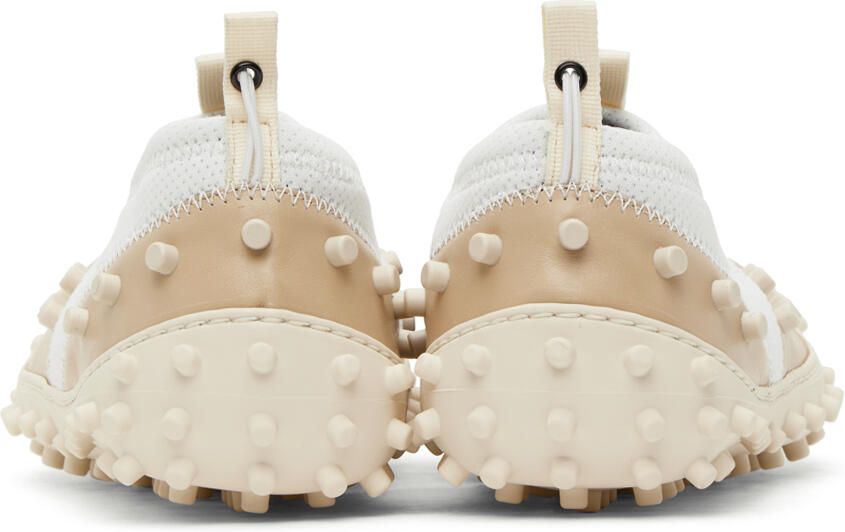 SUNNEI SSENSE Exclusive White & Beige 1000CHIODI Sneakers