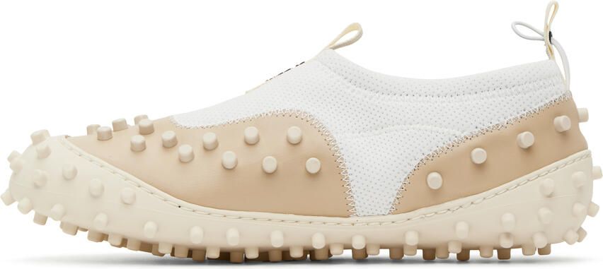 SUNNEI SSENSE Exclusive White & Beige 1000CHIODI Sneakers - Picture 3