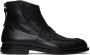 TAAKK SSENSE Exclusive Black Carnaby Morgan Zip-Up Boots - Thumbnail 1