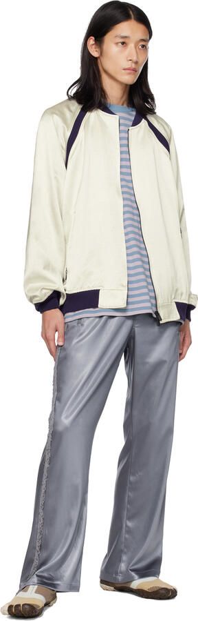 TAKAHIROMIYASHITA TheSoloist. Beige & Gray Suicoke Edition FiveFingers Sneakers - Picture 3