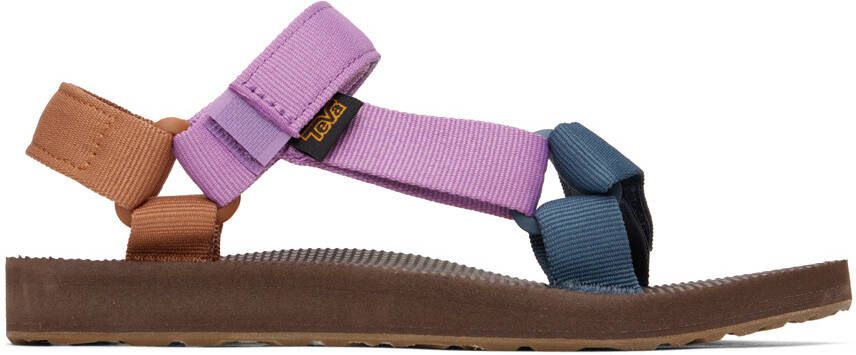 Teva Purple & Tan Original Universal Sandals