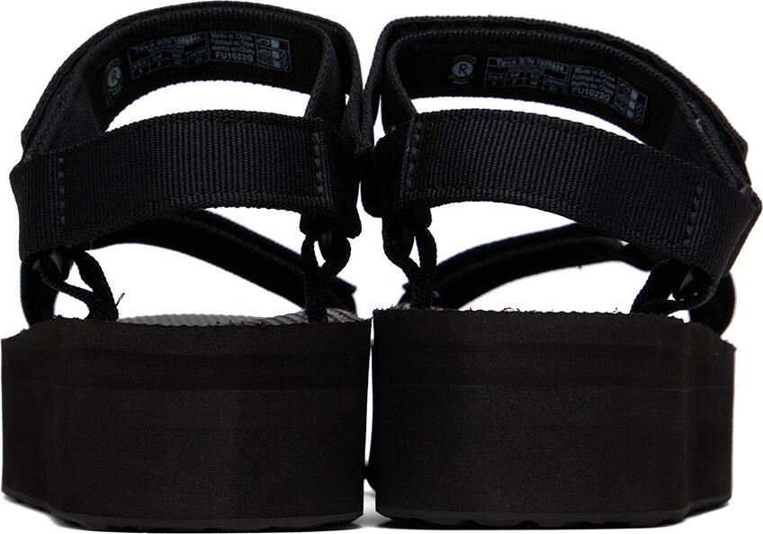 Teva Black Flatform Universal Sandals