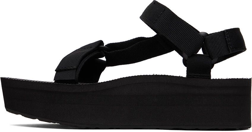 Teva Black Flatform Universal Sandals - Picture 4