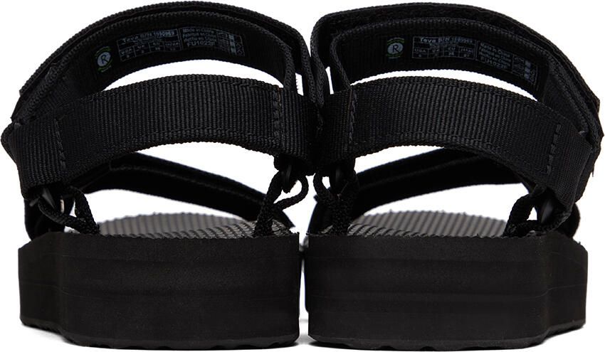 Teva Black Midform Universal Sandals