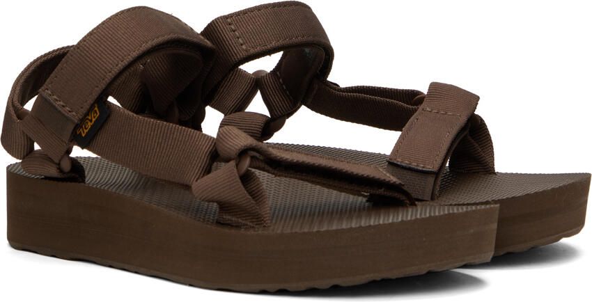 Teva Brown Midform Universal Sandals - Picture 2