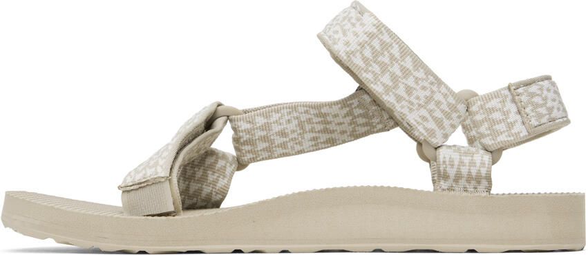 Teva Gray & White Original Universal Sandals - Picture 3