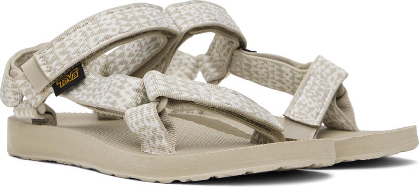 Teva Gray & White Original Universal Sandals - Picture 2