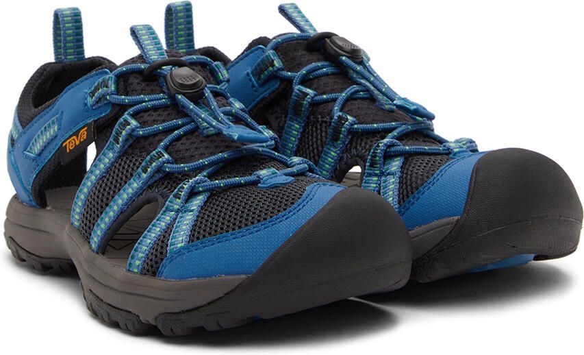 Teva Kids Black & Blue Manatee Sandals - Picture 2