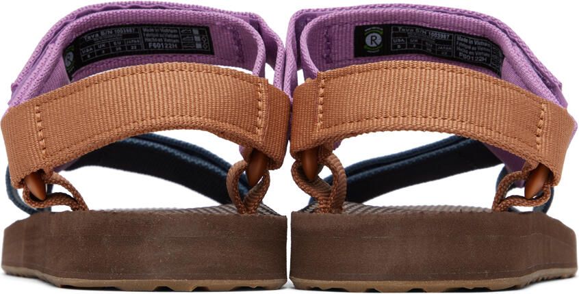 Teva Purple & Tan Original Universal Sandals