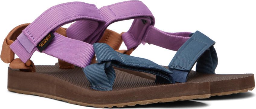 Teva Purple & Tan Original Universal Sandals - Picture 2