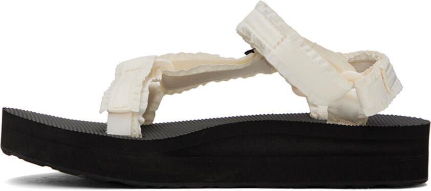Teva White Adorn Midform Universal Sandals - Picture 3
