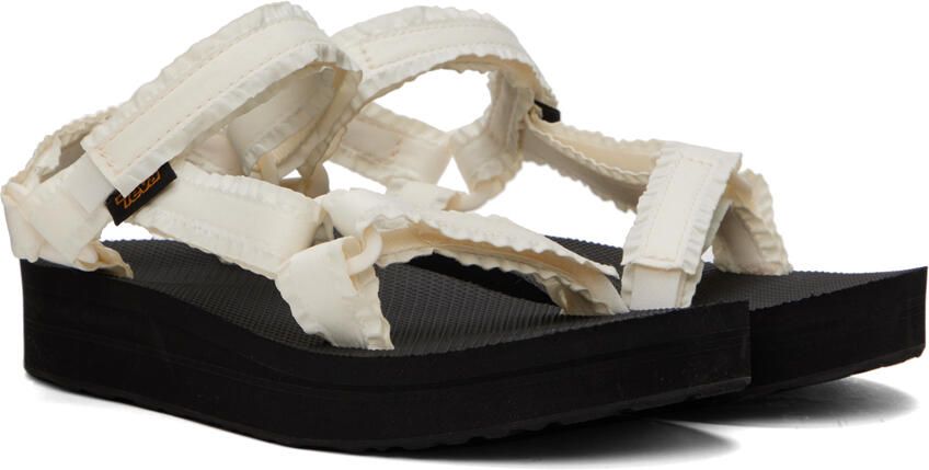 Teva White Adorn Midform Universal Sandals - Picture 2
