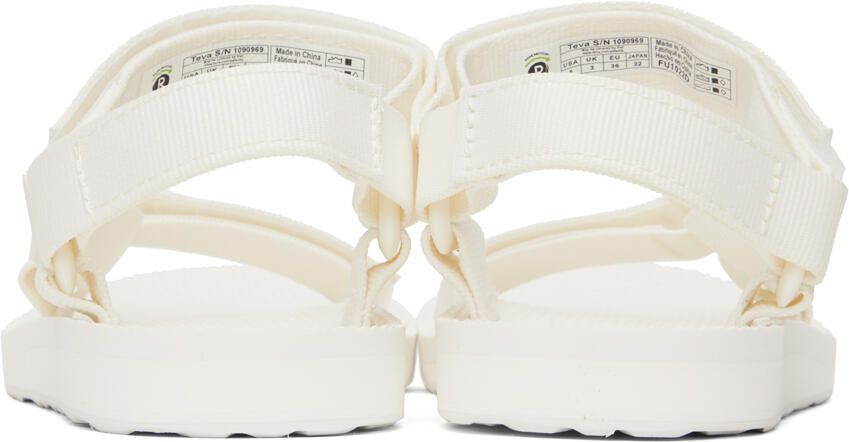 Teva White Original Universal Sandals - Picture 3