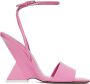 The Attico Pink Cheope Heeled Sandals - Thumbnail 1