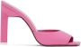 The Attico Pink Kaia Heeled Sandals - Thumbnail 1