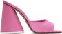 The Attico Pink Luz Heeled Sandals - Thumbnail 1