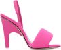 The Attico Pink Rem Heeled Sandals - Thumbnail 1