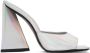 The Attico Silver Devon Heeled Sandals - Thumbnail 1