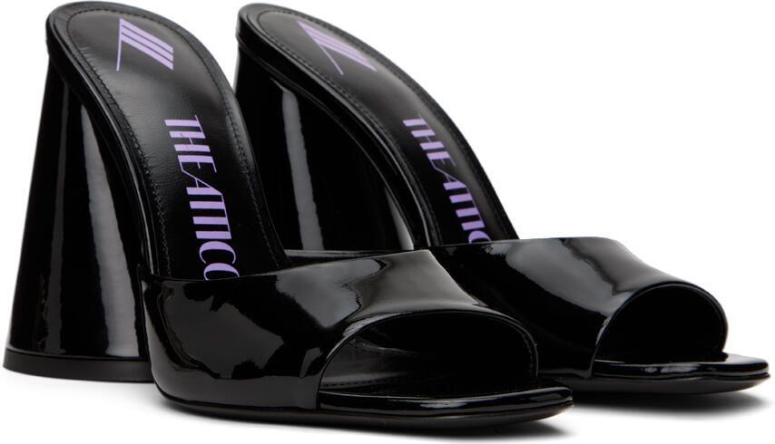 The Attico Black Luz Mules