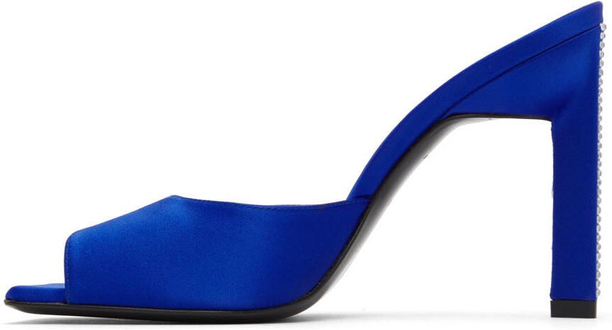 The Attico Blue Kaia Heeled Sandals - Picture 3
