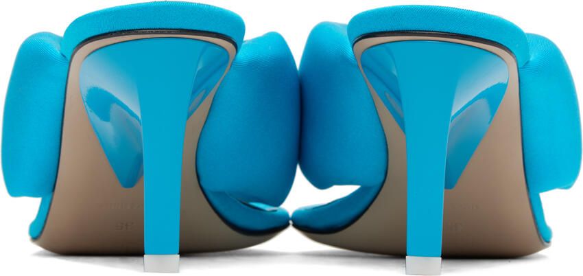 The Attico Blue Rem Heeled Sandals