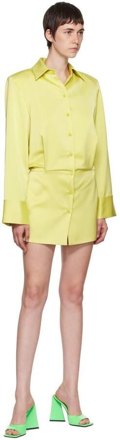 The Attico Green Devon Heeled Sandals - Picture 4