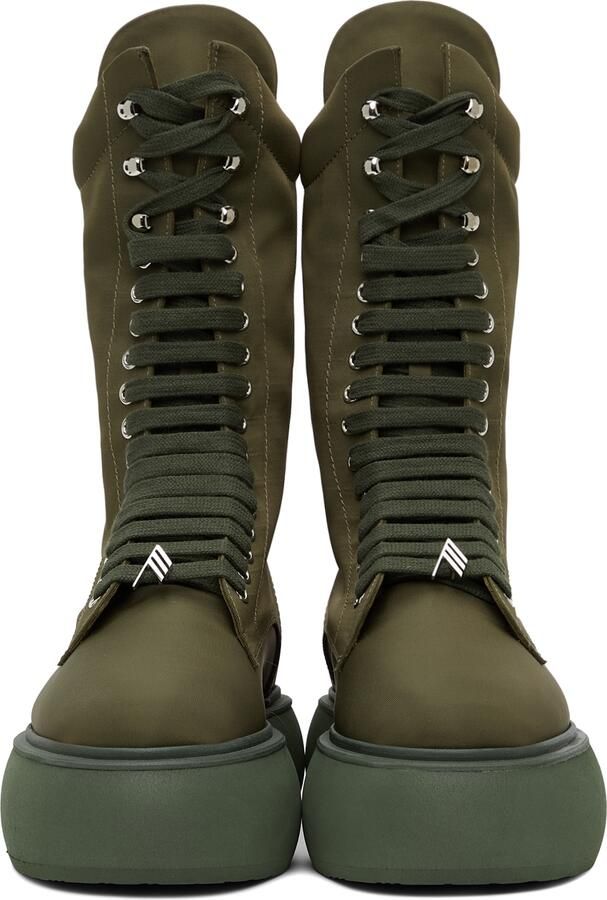 The Attico Green Selene Boots - Picture 2