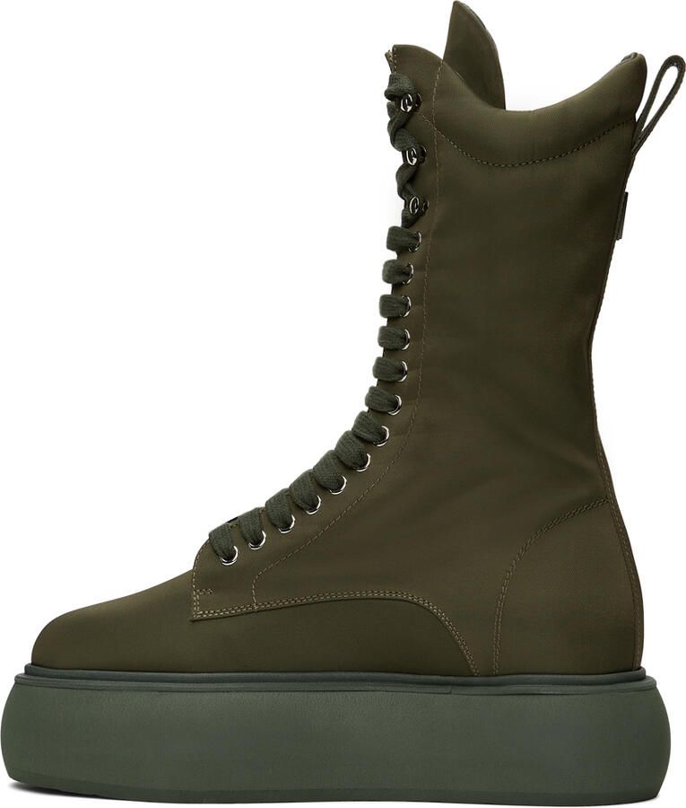 The Attico Green Selene Boots